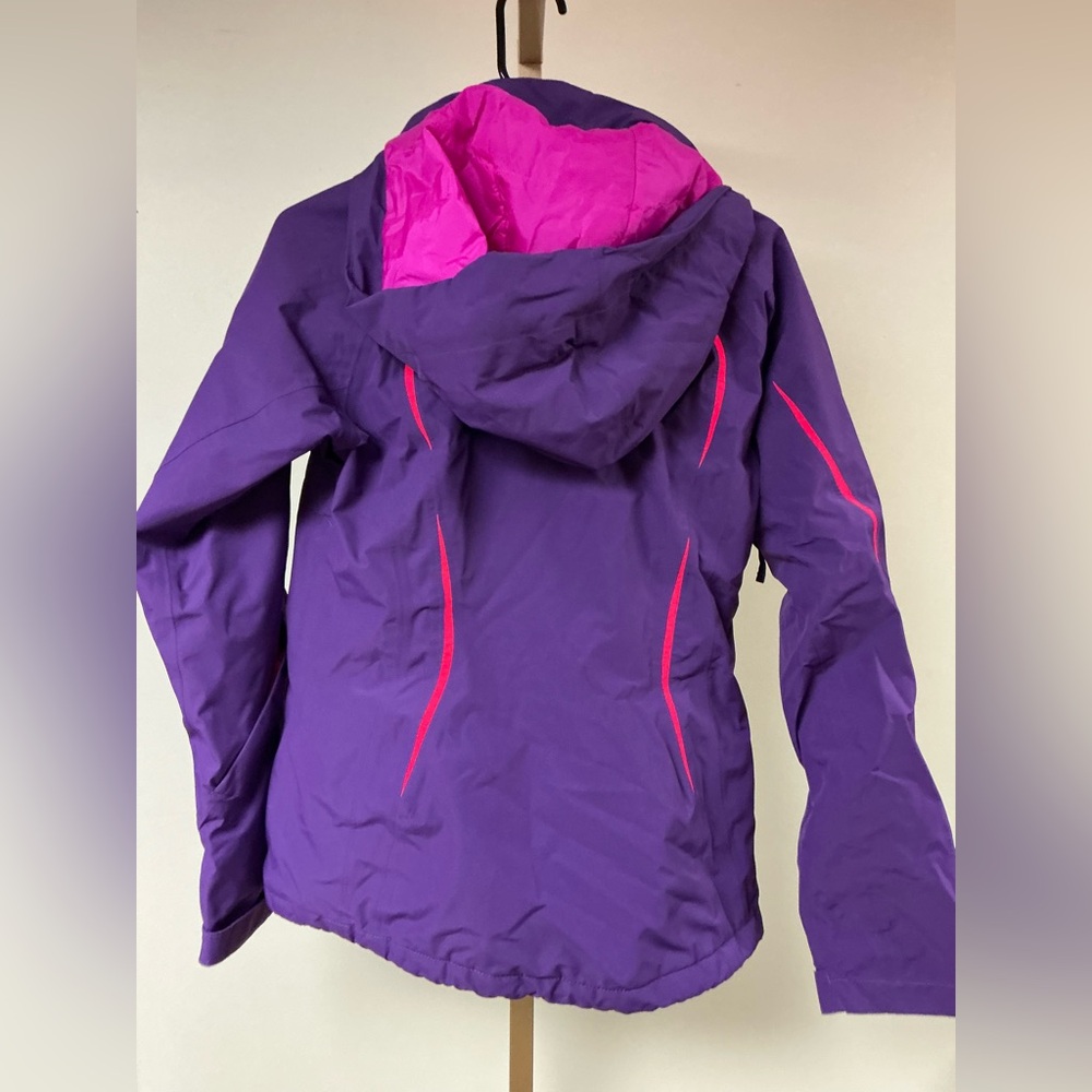The North Face Women's Purple and Pink Ski Jacket - Picture 2 of 6